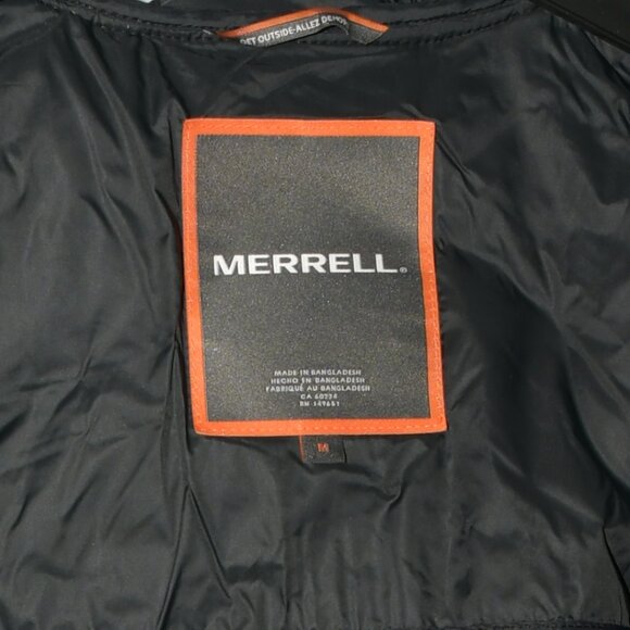 Merrell Hooded Mixed Media Puffer Softshell - Picture 9 of 9